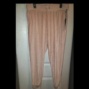 nwt BEBE brand lightweight terry sweat joggers